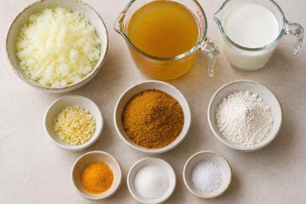 british curry sauce different ingredients