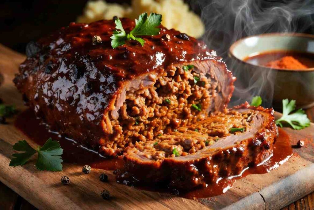 Smoky meatloaf sauce