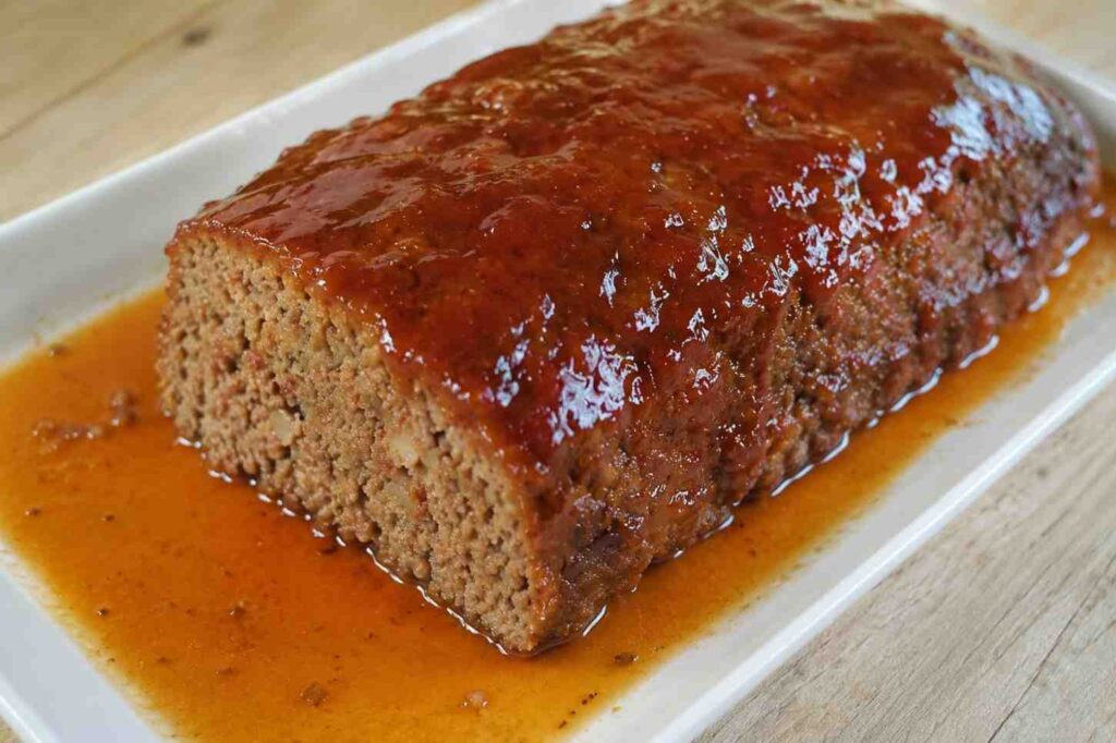 watering meatloaf glaze