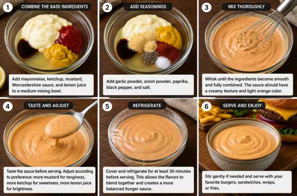 Burger Sauce Without Pickles
