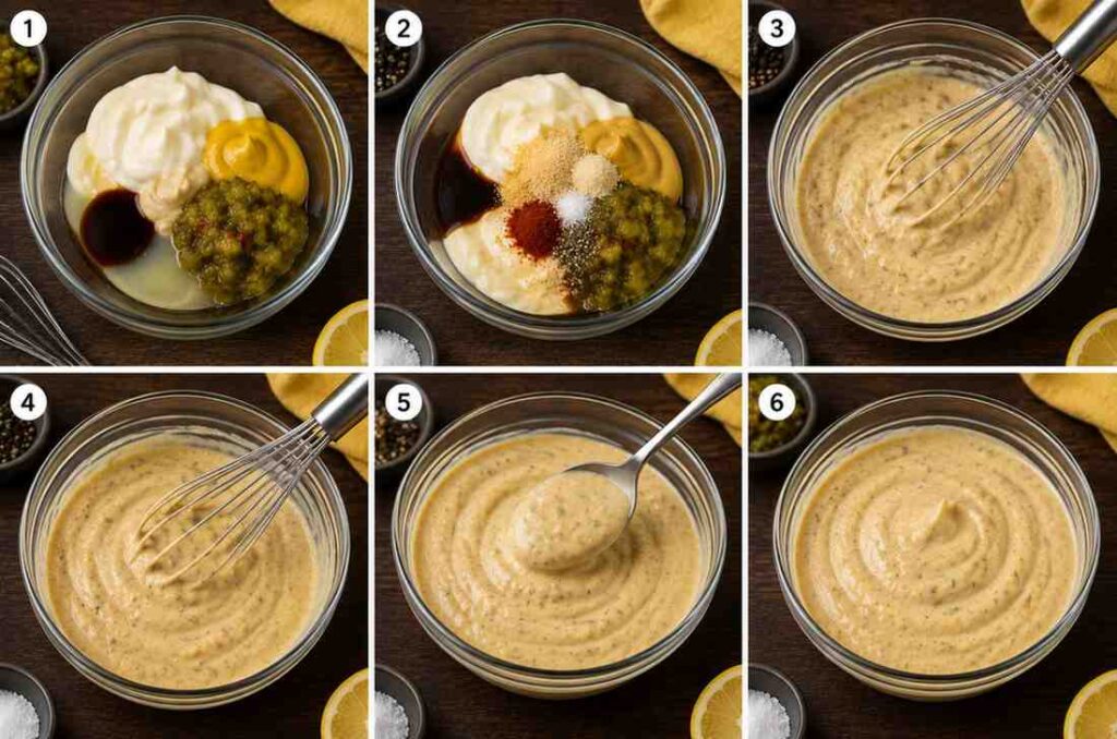 how to make Burger sauce without ketchup