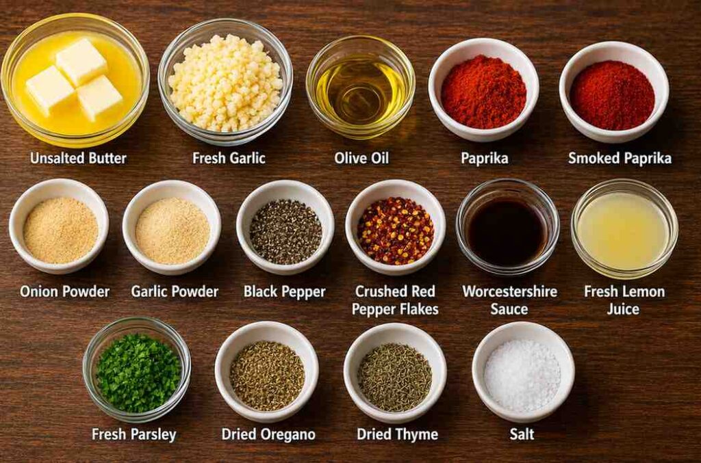 garlic butter seafood boil sauce recipe ingredient