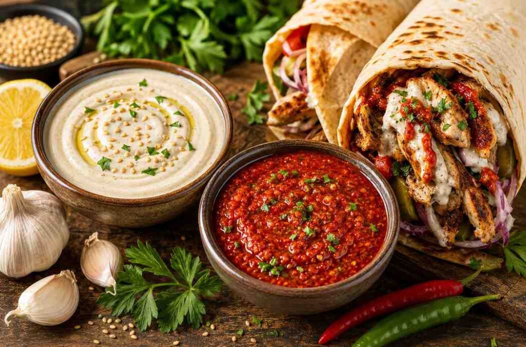 Traditional Middle Eastern Sauces