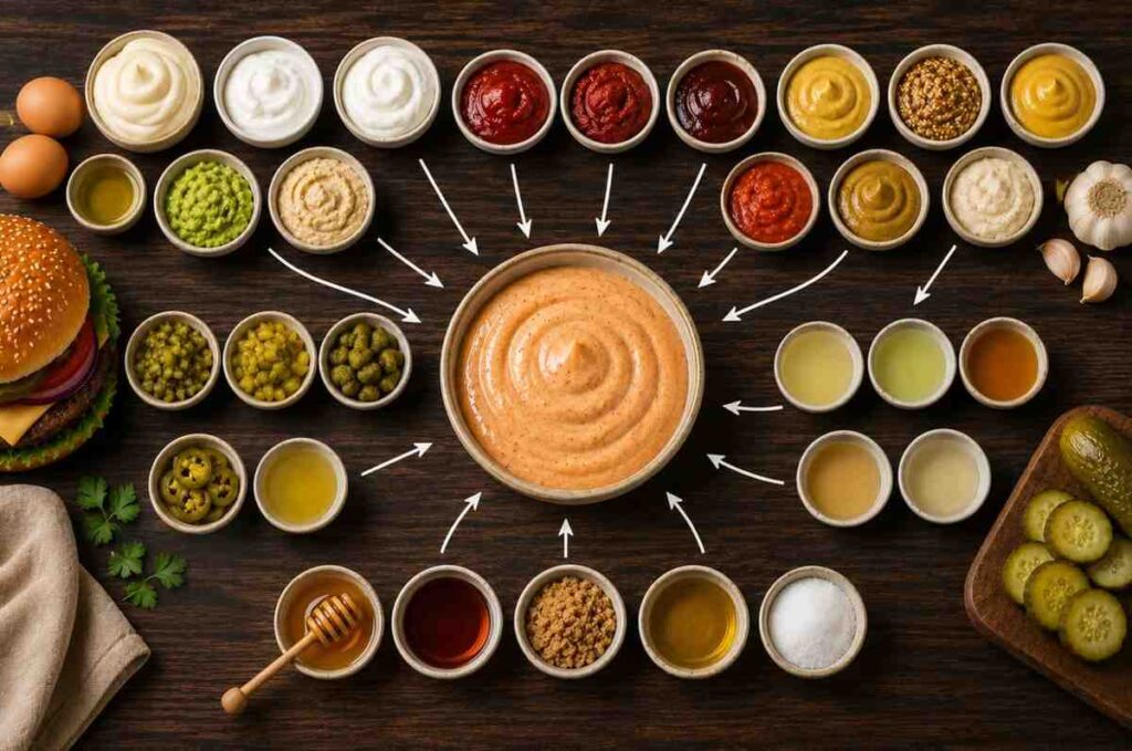 burger sauce ingredients substitute