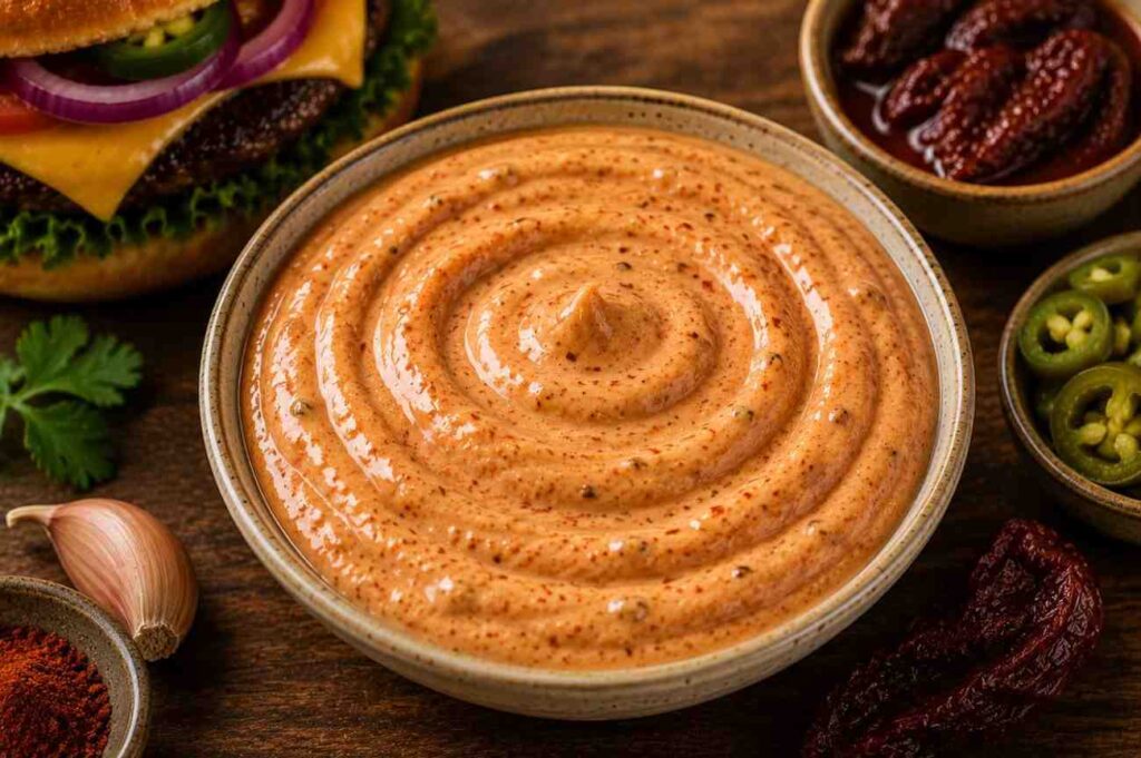 chipotle burger sauce variation