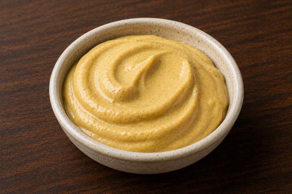 dijon mustard in bowl