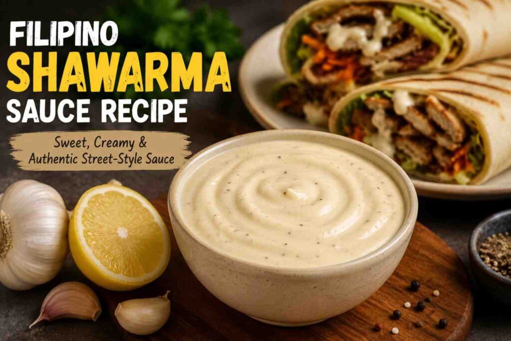 flipino shawarma sauce