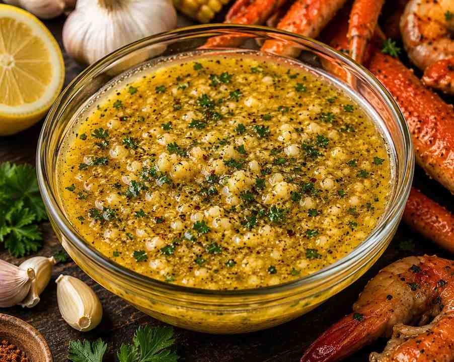 Garlic Butter Seafood Boil Sauce