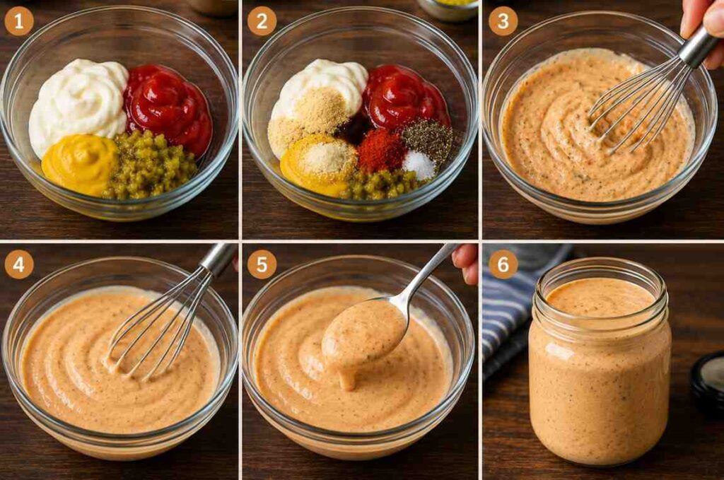 how to make burger sauce at home