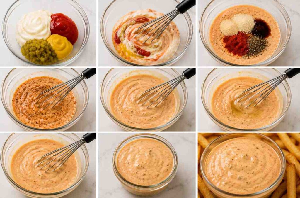 burger sauce for fries