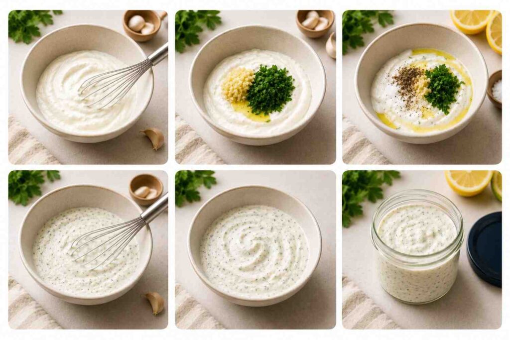 how to make turkish shawarma sauce