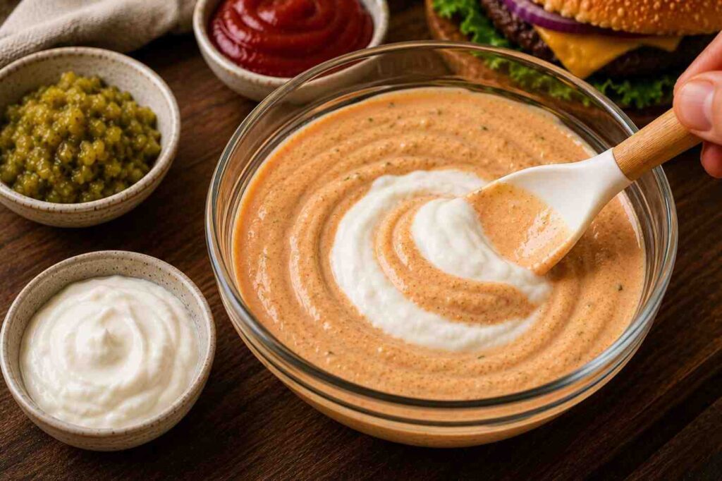 how to thicken burger sauce