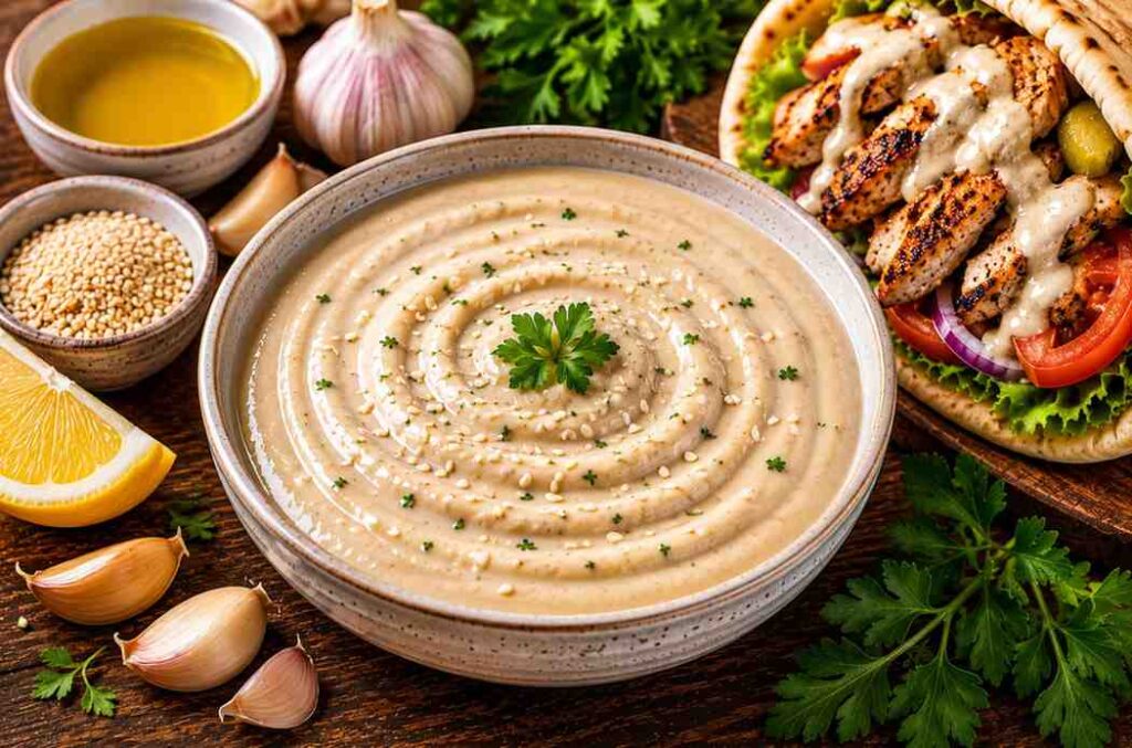 tahini best sauce for shawarma