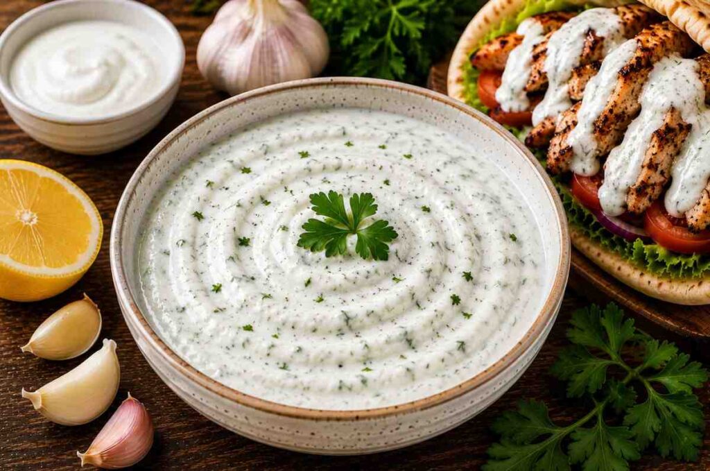 yogurt sauce for shawrma