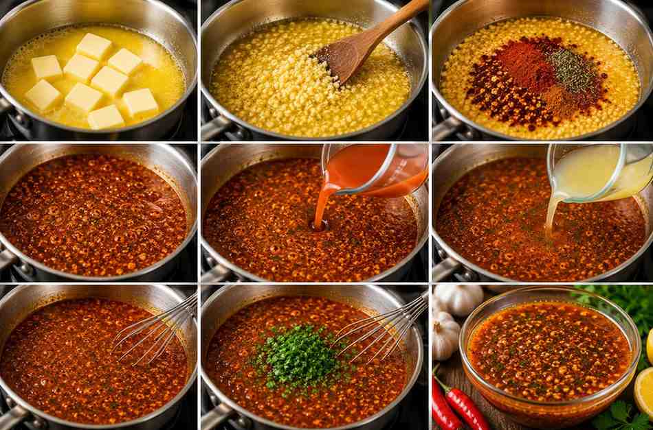 how to make spicy seafood boil sauce steps