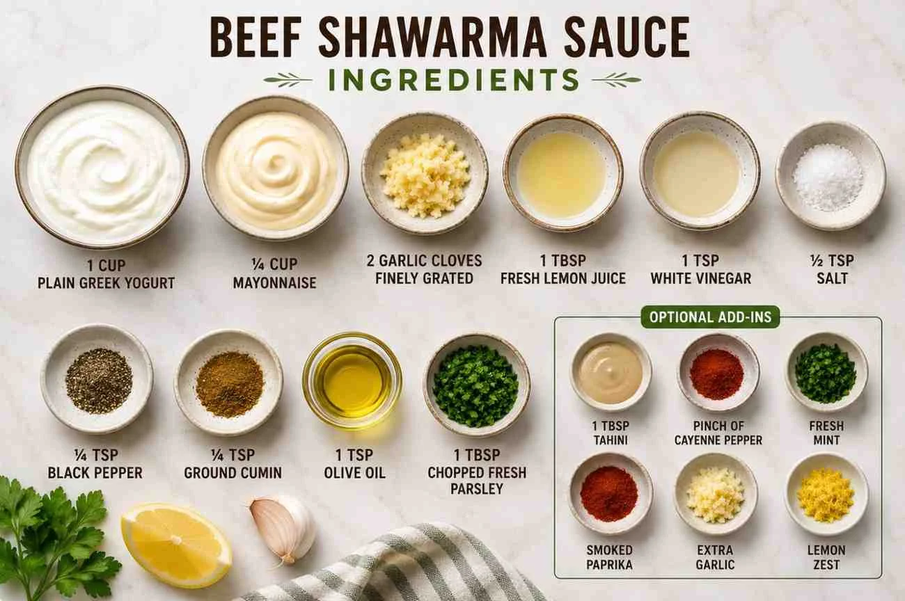 beef shawarma sauce recipe
