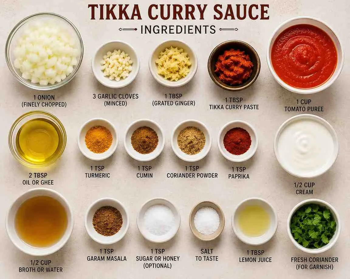 tikka curry sauce recipe