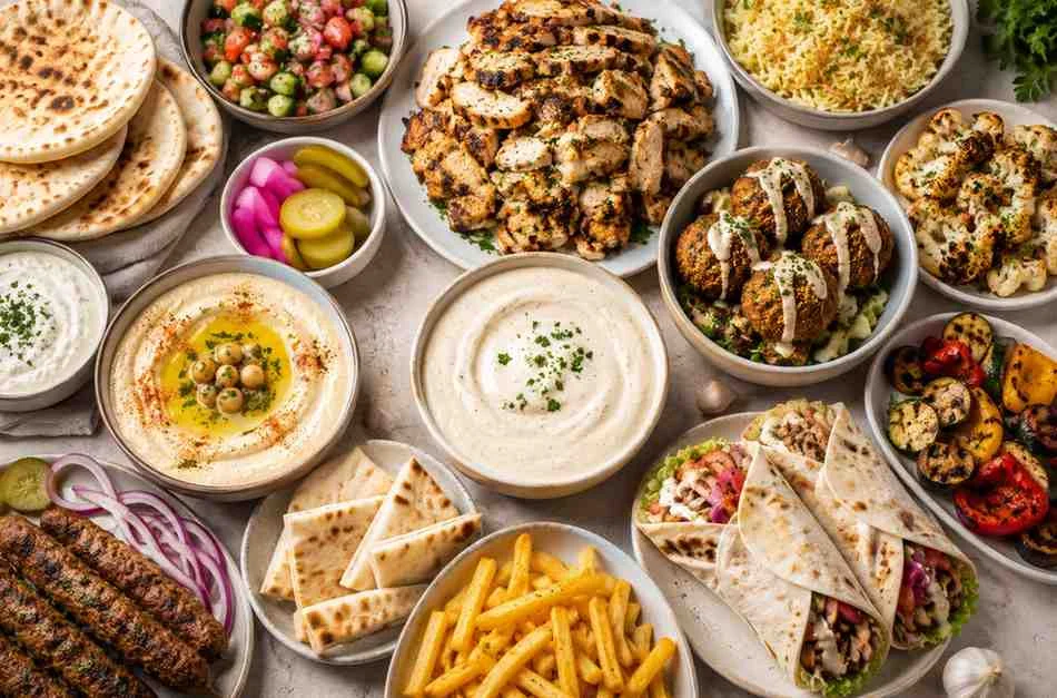 21 items to serve with shawarma sauce