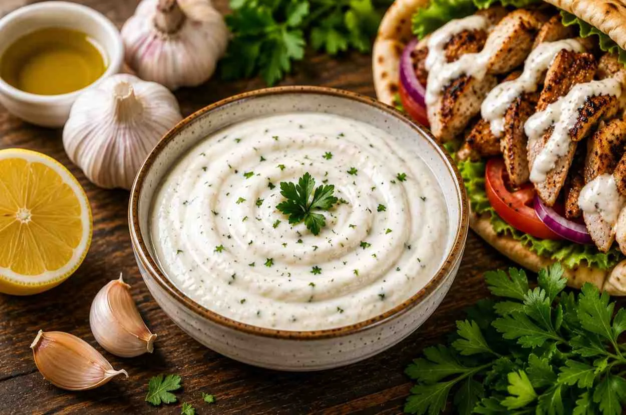 garlic best sauce for shawarma