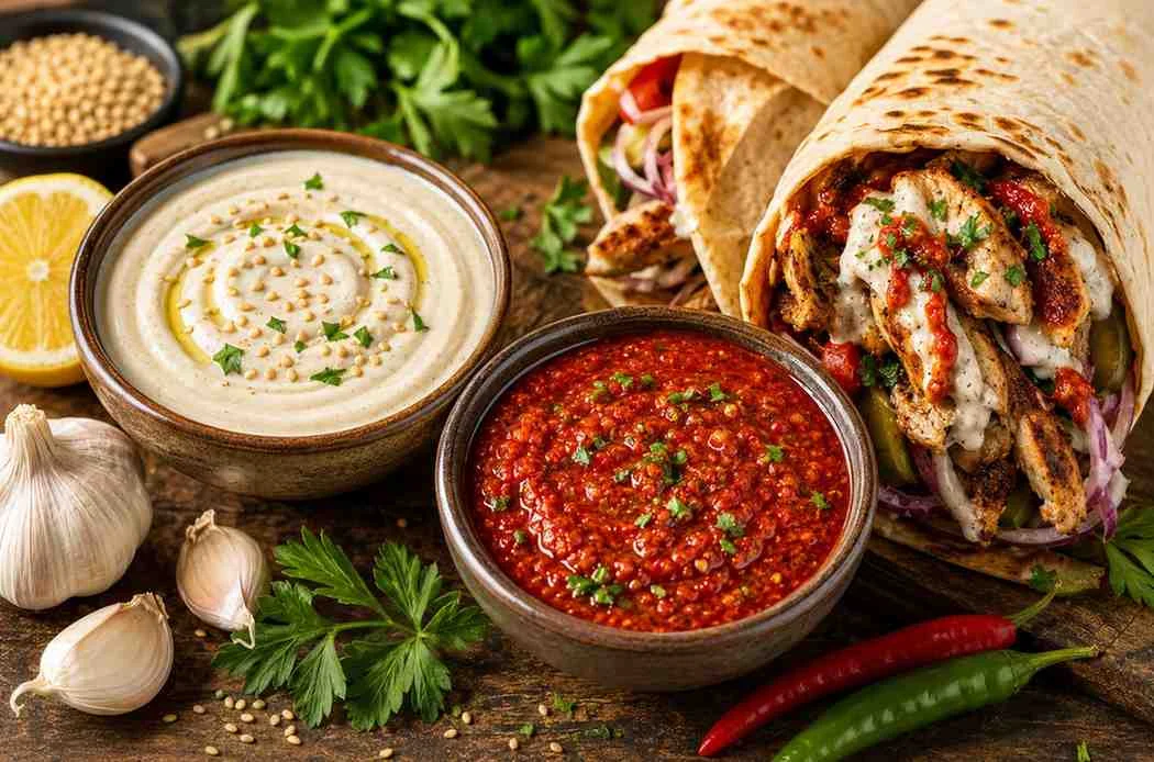 Traditional Middle Eastern Sauces
