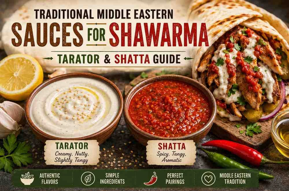 Traditional Middle Eastern Sauces