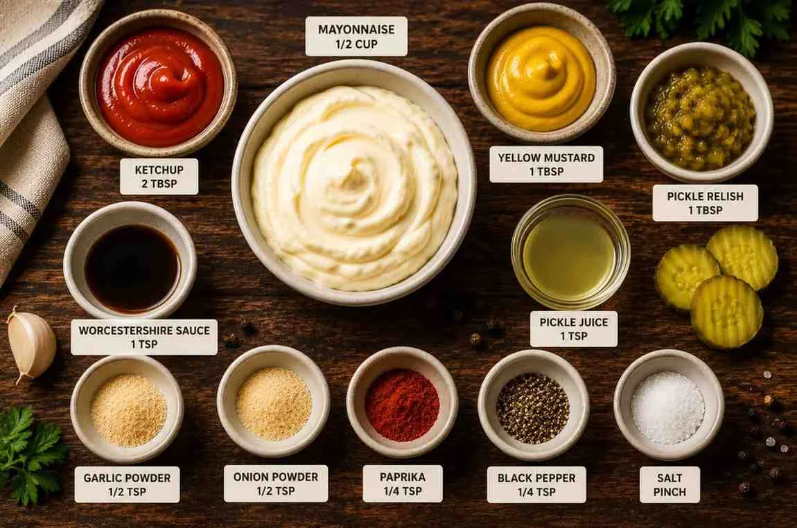 secret burger sauce ingredient