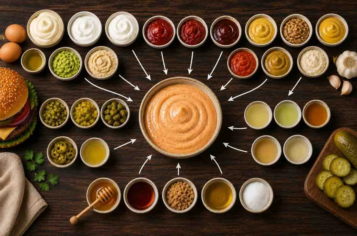 burger sauce ingredients substitute