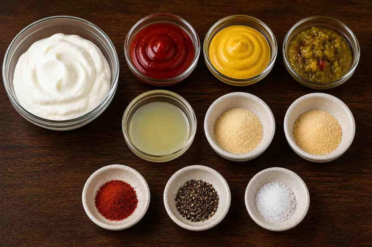 burger sauce without mayo 
