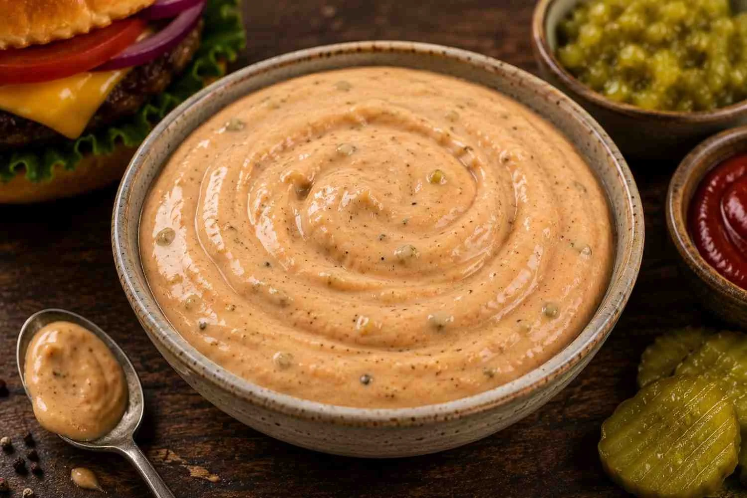 classic burger sauce variation