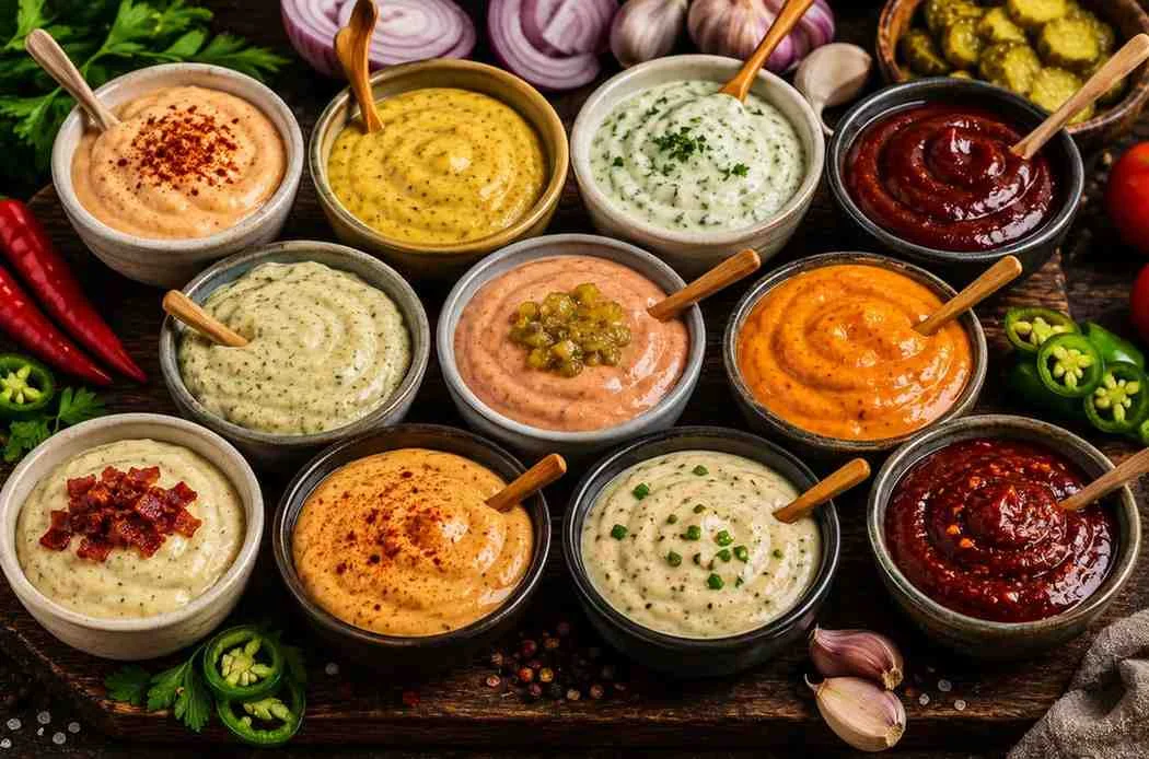 different burger sauce ideas
