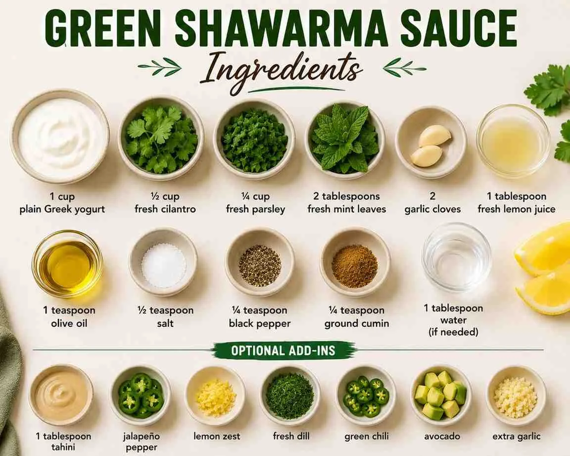 green curry shawarma recipe