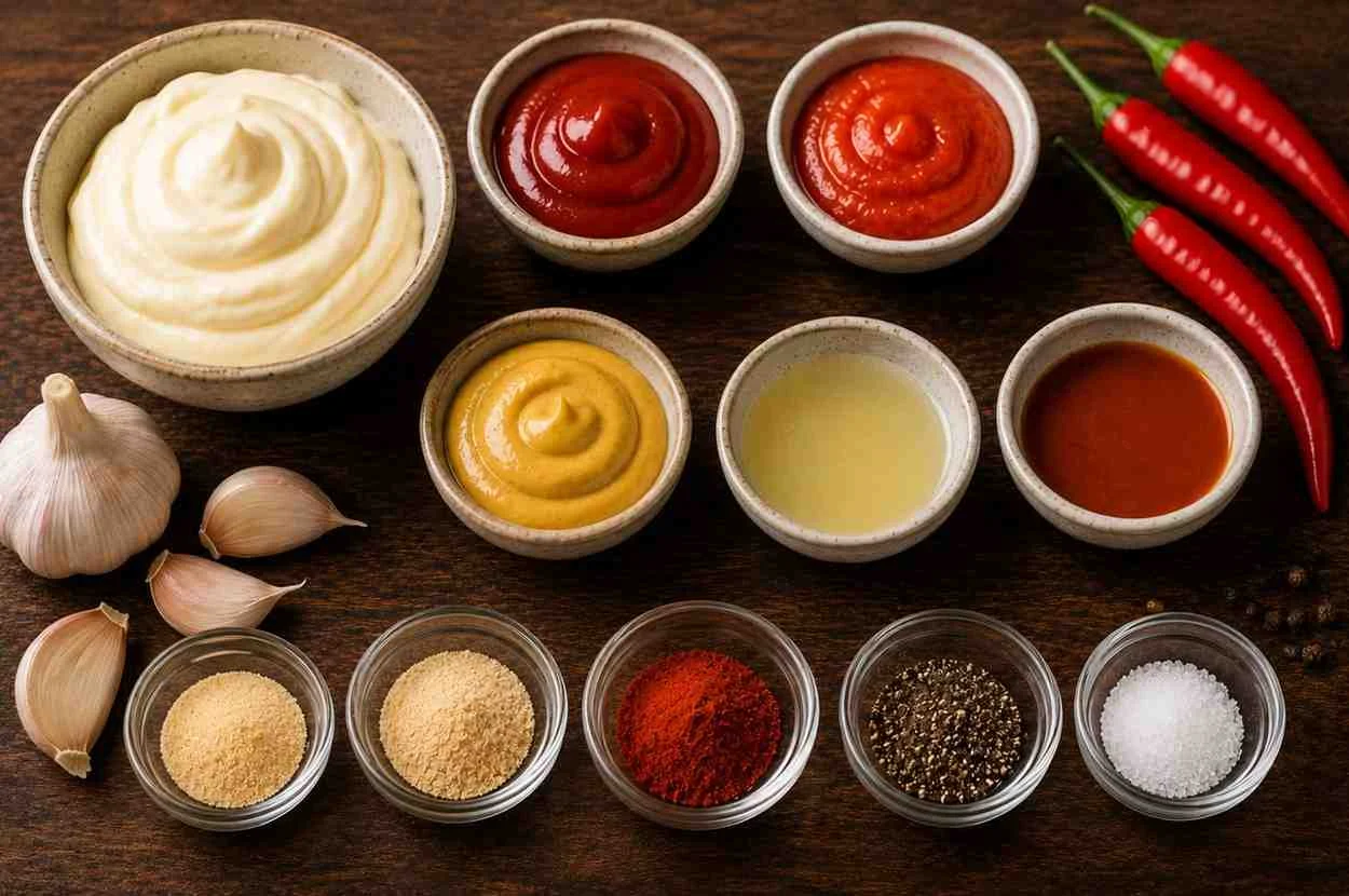 spicy burger sauce ingredient