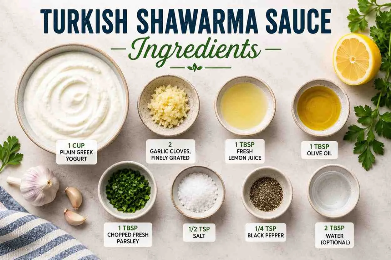 turkish shawarma sauce recipe