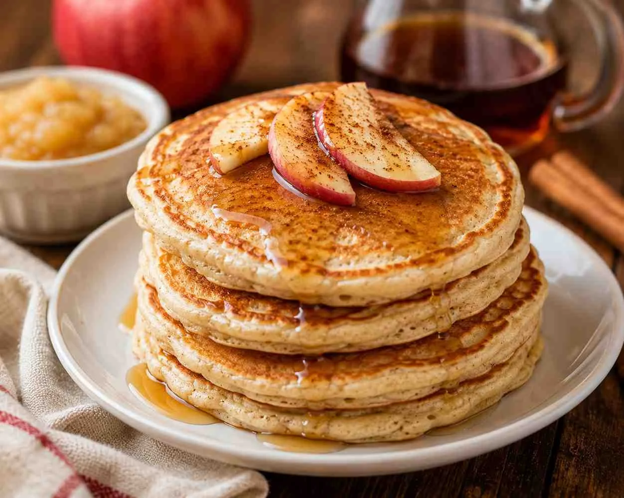  Apple sauce pancakes
