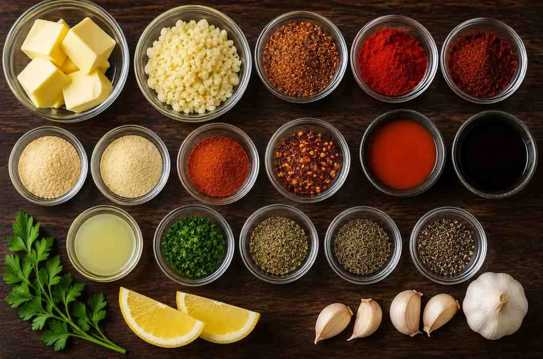 Spicy seafood Boil Sauces ingredient