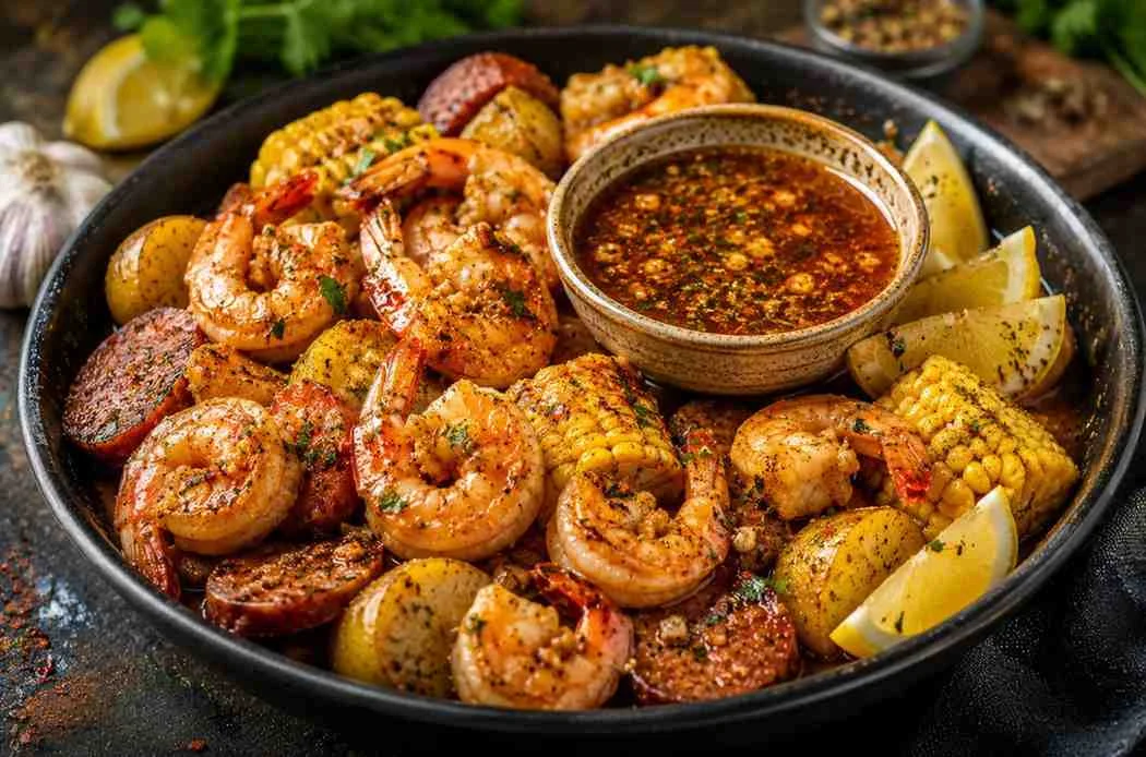 Seafood boil sauce for shrimp