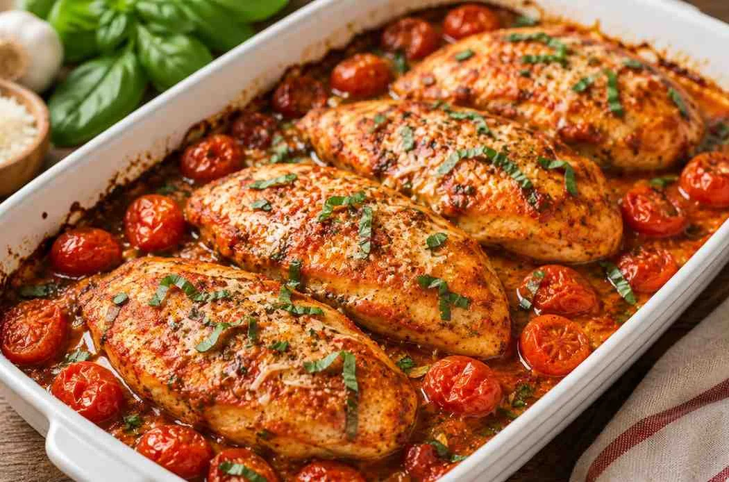 Red Pesto Chicken Recipe