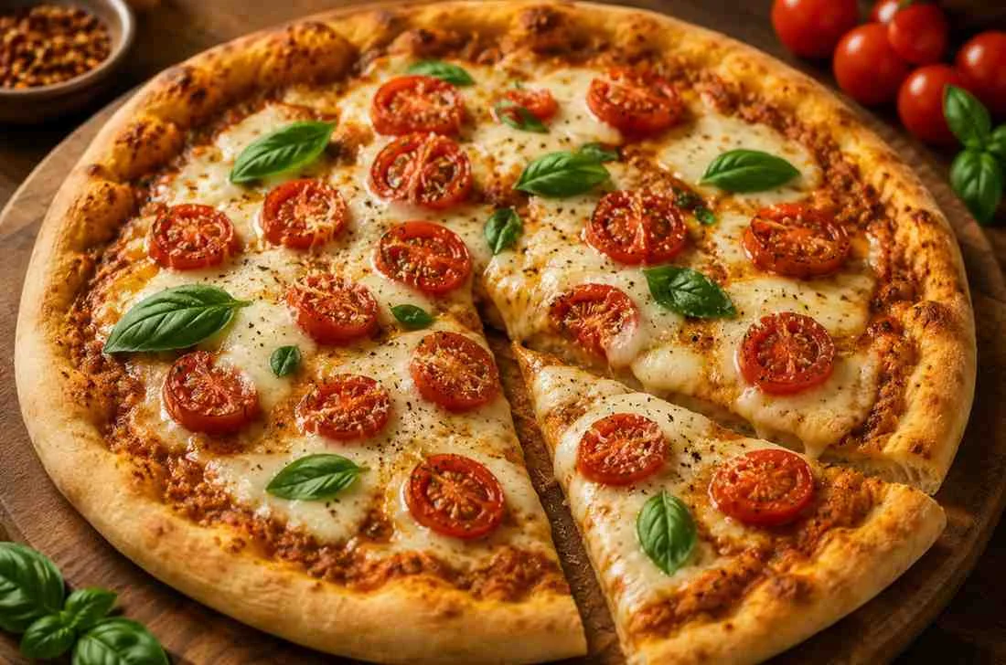 Red Pesto Pizza Recipe
