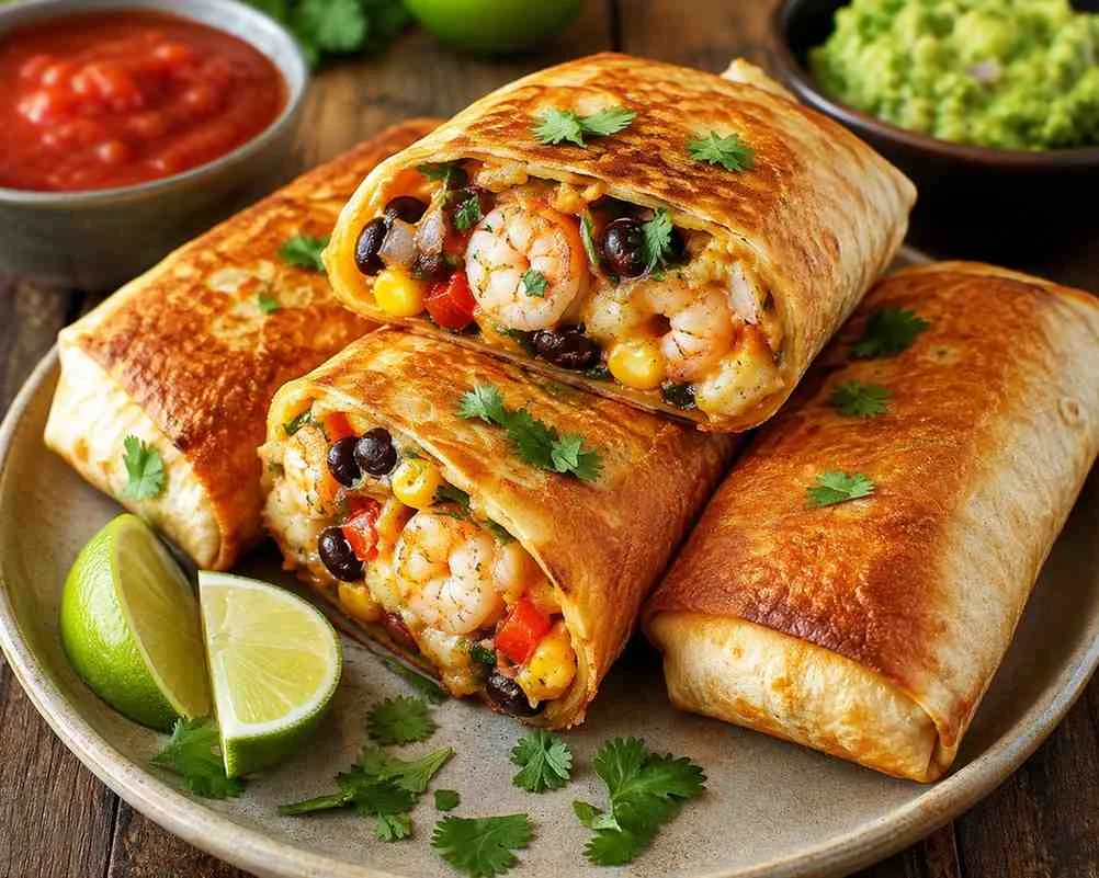 shrimp chimichanga